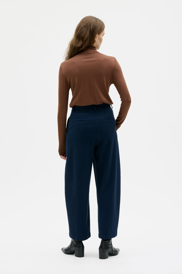 MASKA| NONA Cashmere Trousers | Navy