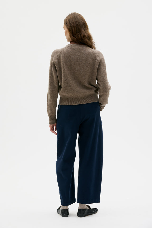 MASKA| NONA Cashmere Trousers | Navy