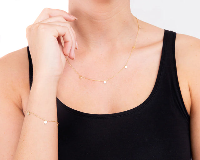 Natasha Sherling | Little Rays of Light | Gold Necklace