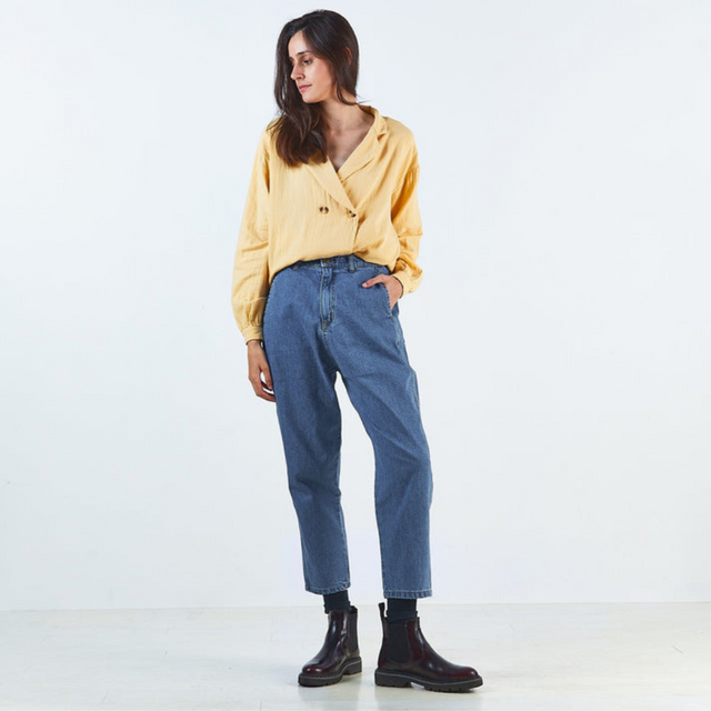 Poudre Organic| CAROTTE Jean | Light blue | LONG Leg