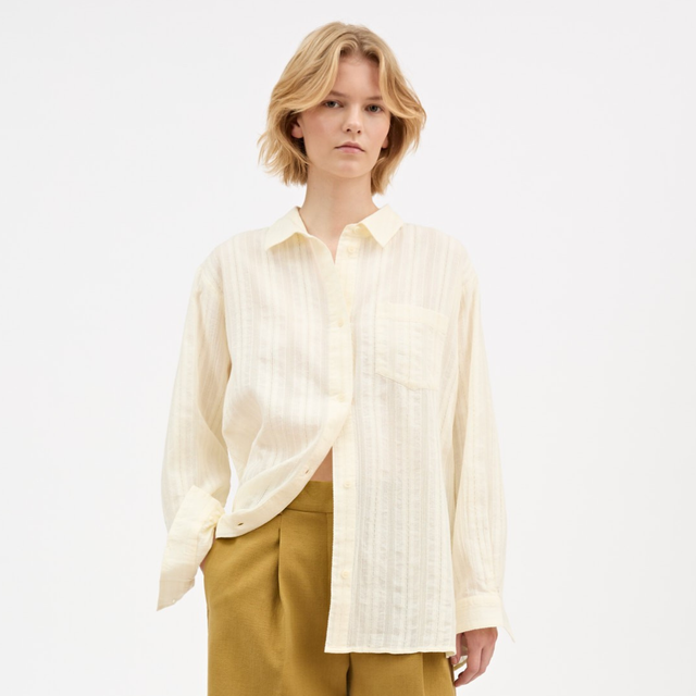 Skall Studio | EDGAR shirt | Light Cream