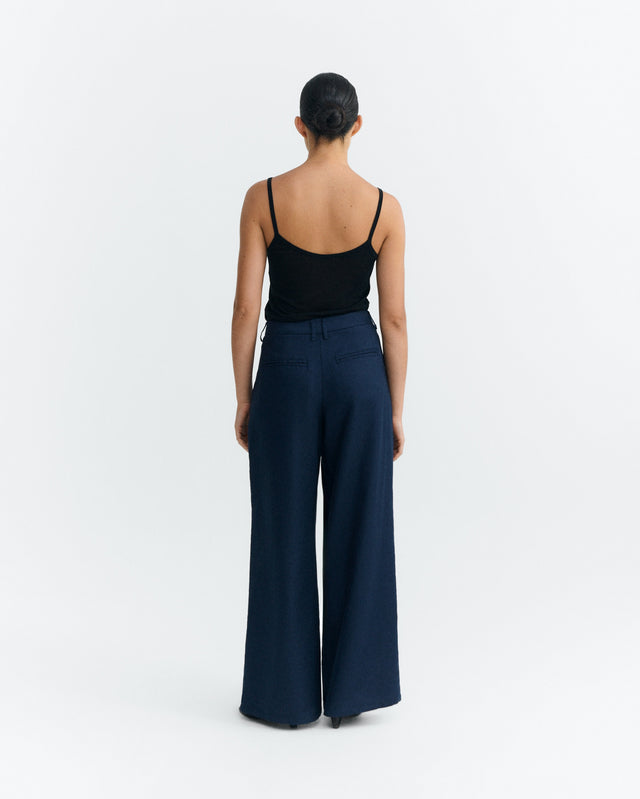 Thinking Mu | Hemp MOLLY Pant | Navy