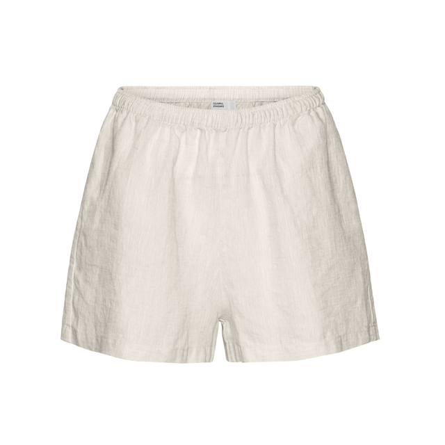 Colorful Standard | Linen Shorts | Ivory White