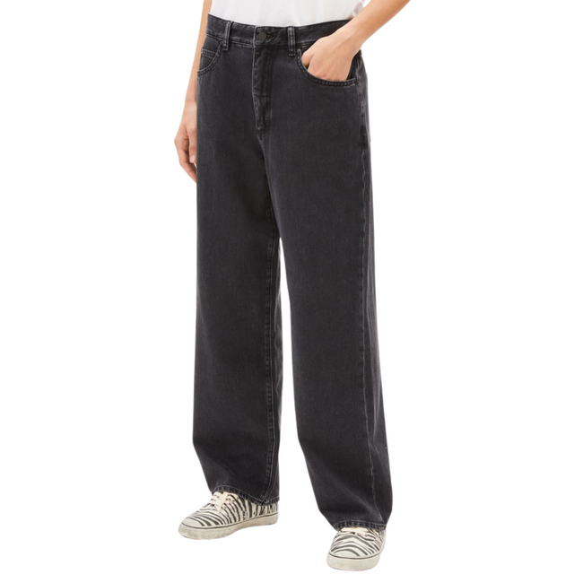 Armedangels | HAAYI Straight Relaxed Jean | Washed Black