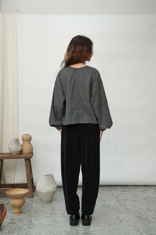 Beaumont Organic | HAZEL CAY Blouse | Gingham