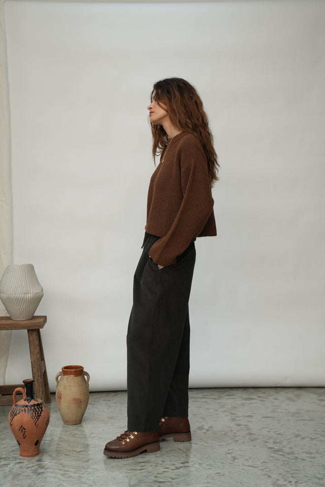 Beaumont Organic | ORLA Trousers | Charcoal