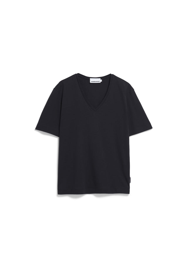 Armedangels | V-NECK T-SHIRT | Black