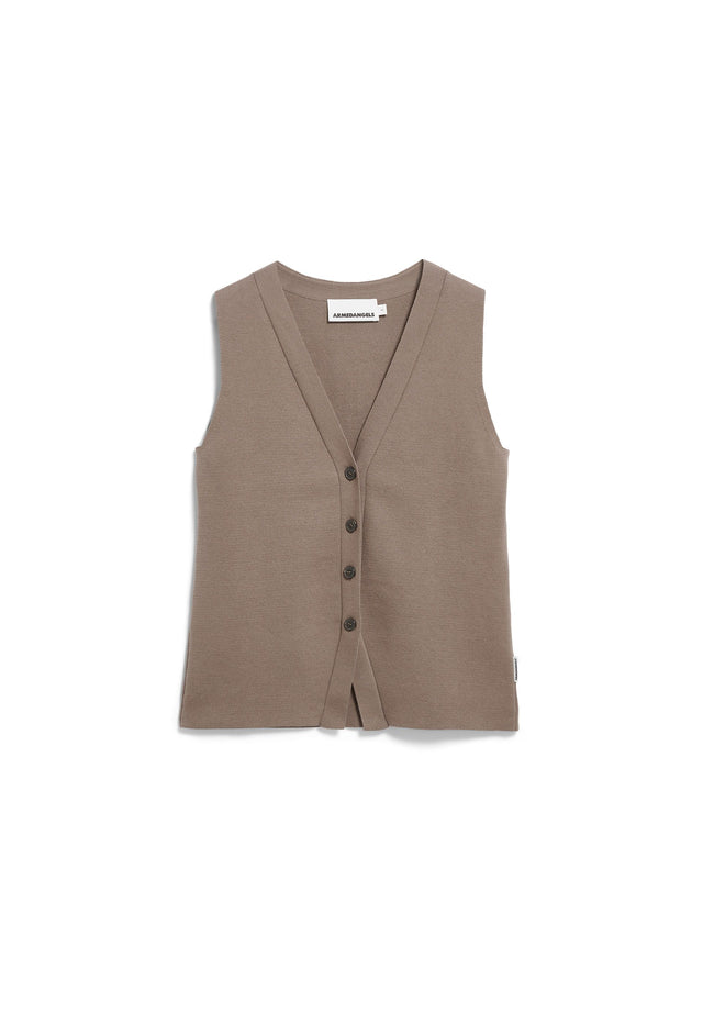Armedangels | KNIT VEST | Walnut