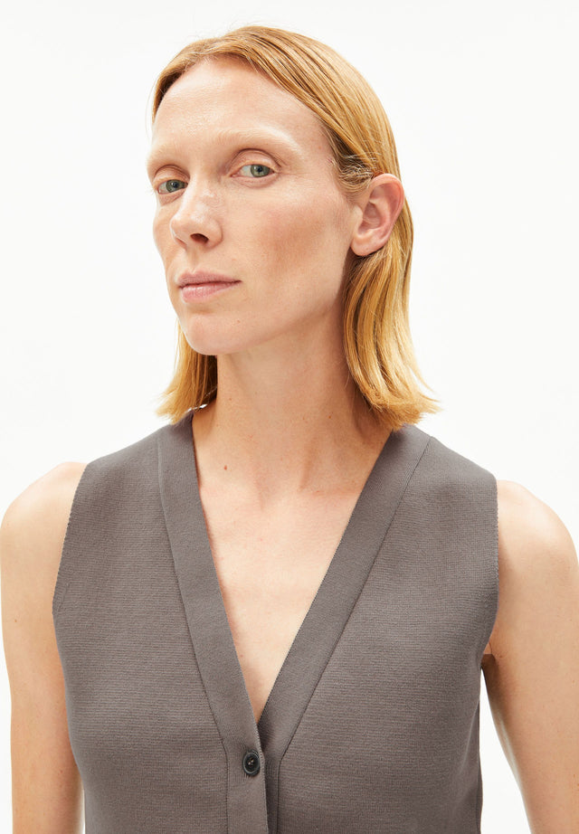Armedangels | KNIT VEST | Walnut