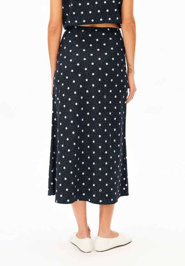 Armedangels | LENOVAA Satin Slip-Skirt | Dot