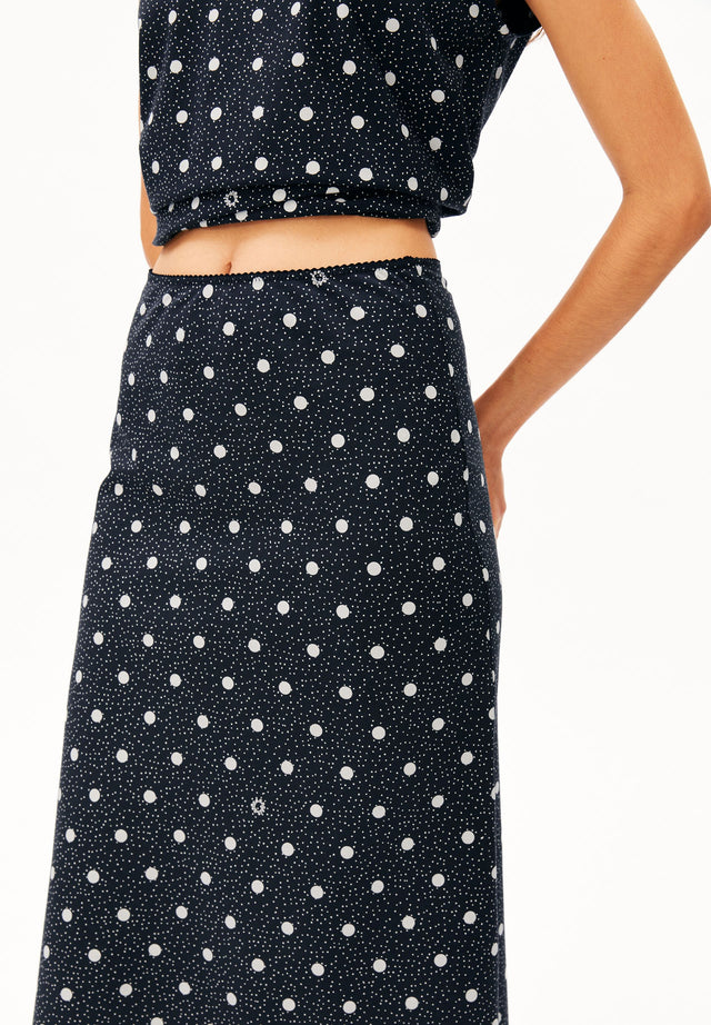 Armedangels | LENOVAA Satin Slip-Skirt | Dot