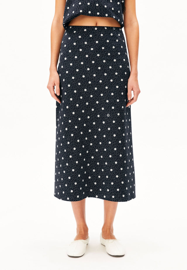 Armedangels | LENOVAA Satin Slip-Skirt | Dot