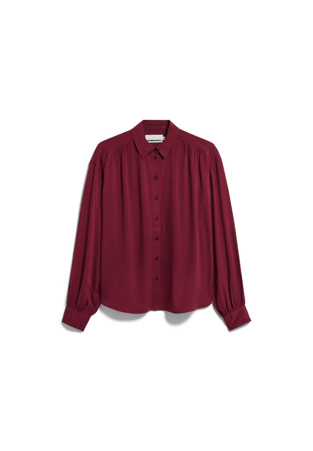 Armedangels | EFINARAA Blouse | Velvet Red