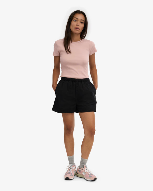 Colorful Standard | Organic Twill Shorts | Deep Black