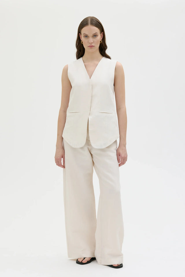 MASKA | HAYA Vest | White