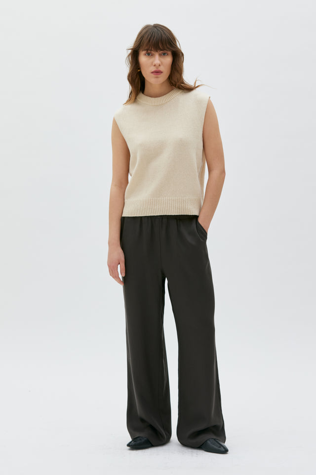 MASKA | NERA Cashmere Vest | Off White