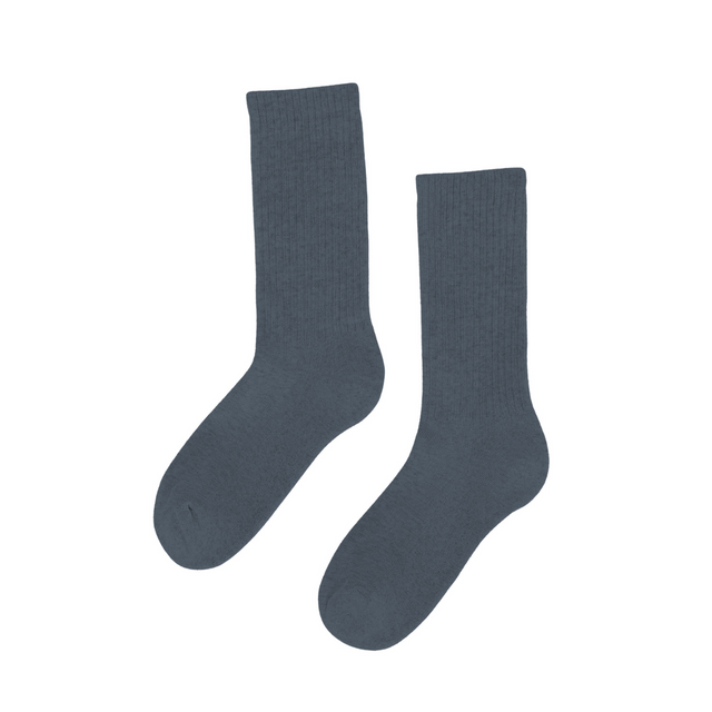 Colorful Standard | Active Rib Sock | Petrol Blue
