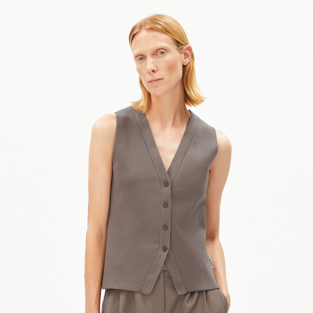 Armedangels | KNIT VEST | Walnut