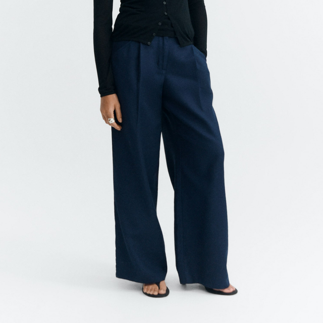 Thinking Mu | Hemp MOLLY Pant | Navy