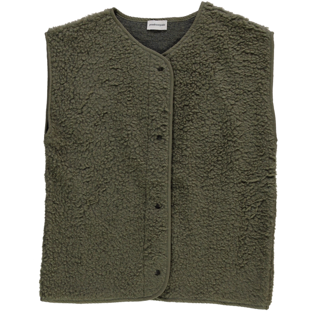 Poudre Organic | VESTE MANCHES | Vert