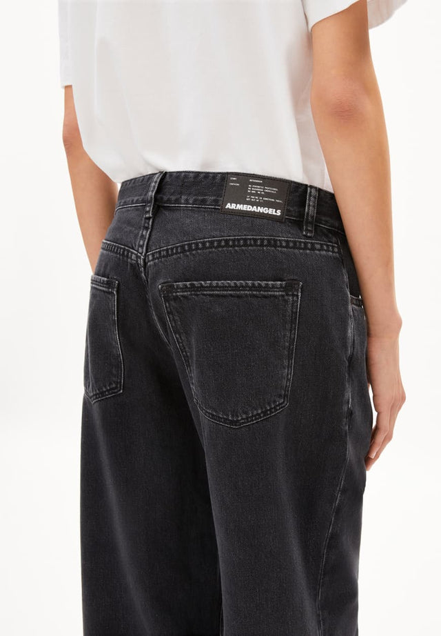 Armedangels | HAAYI Straight Relaxed Jean | Washed Black