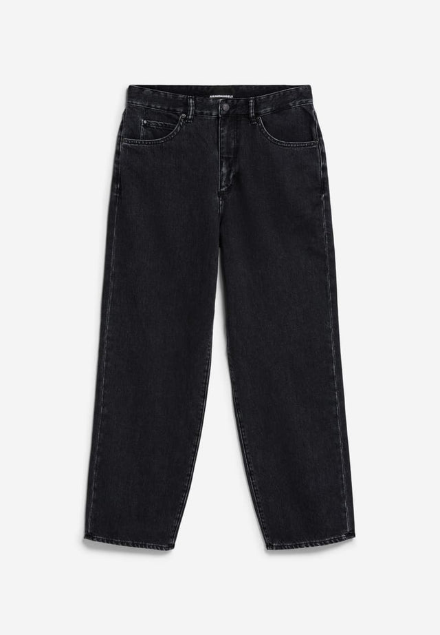 Armedangels | HAAYI Straight Relaxed Jean | Washed Black