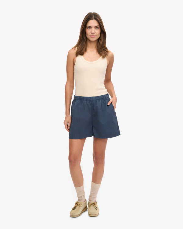 Colorful Standard | Organic Twill Shorts | Petrol Blue