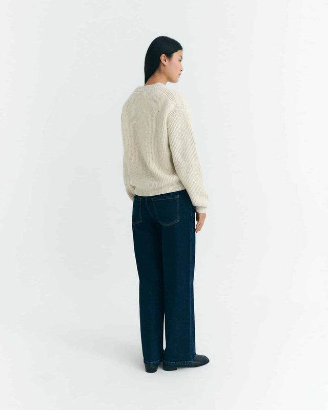 Thinking Mu | CARMEN Sweater | Ecru