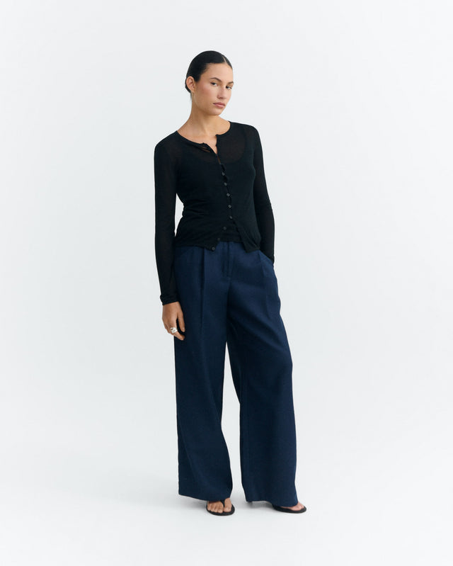 Thinking Mu | Hemp MOLLY Pant | Navy
