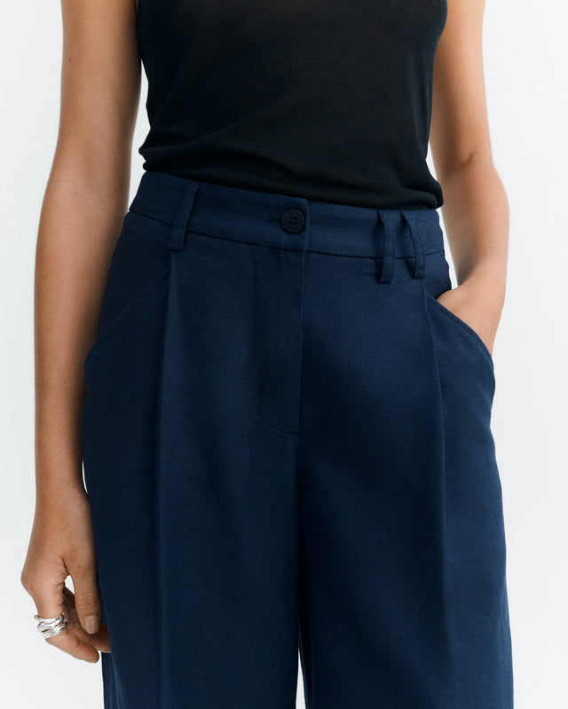 Thinking Mu | Hemp MOLLY Pant | Navy